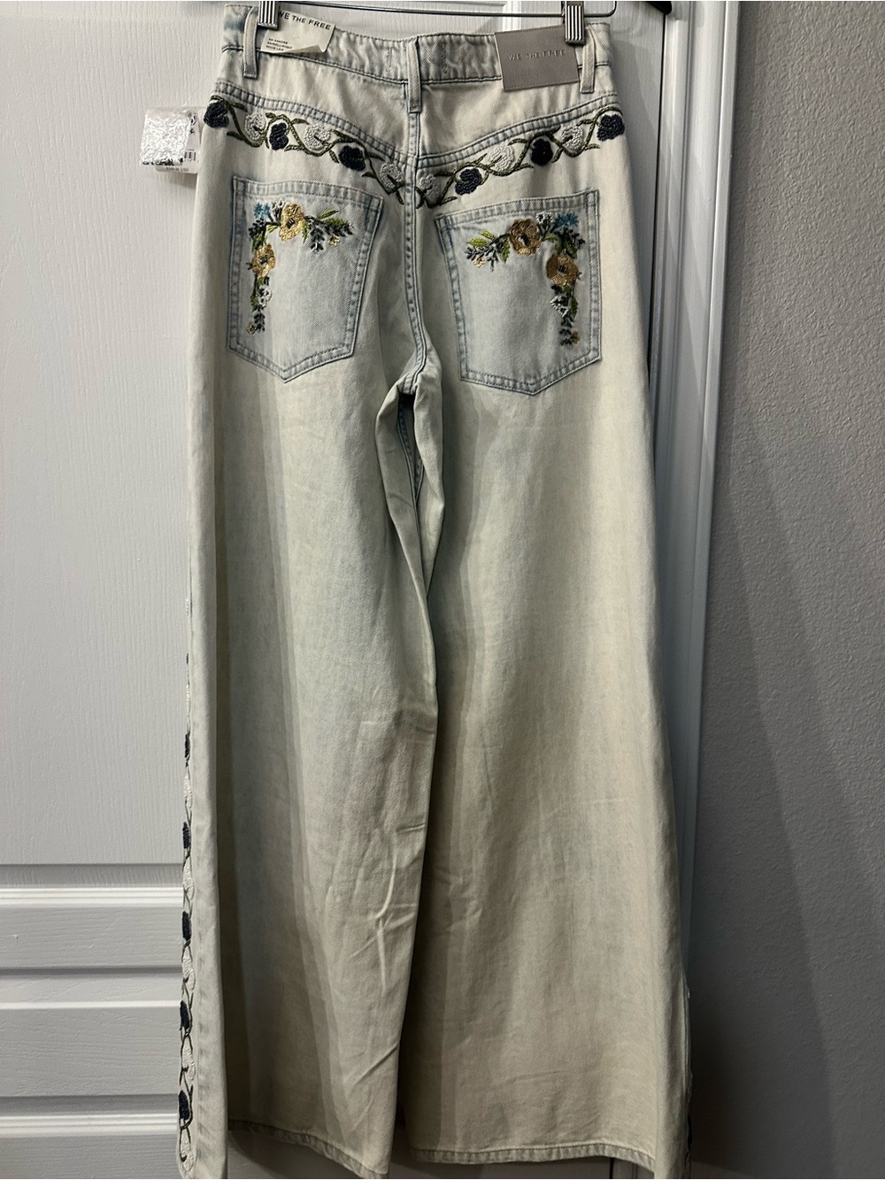 FREE PEOPLE We The Free Mi Amore Wide-Leg Jeans - Picture 4 of 5